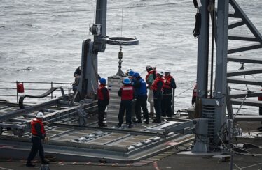 Navy Demonstrates First At-sea Reloading of Vertical Launching System