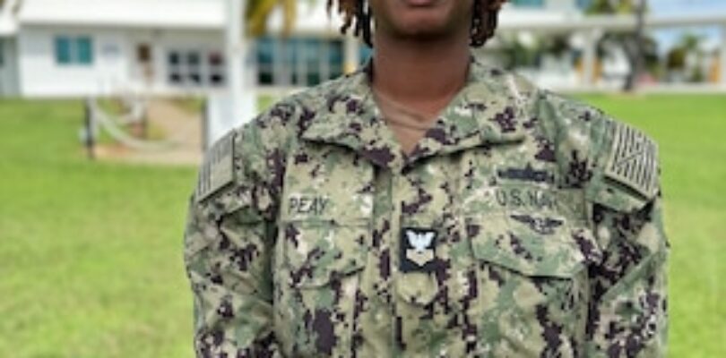 Winnsboro native serving at U.S. Navy Medicine Readiness and Training Command Guantanamo Bay on the path to becoming an officer