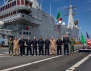 Abraham Lincoln Carrier Strike Group Conducts Second Multi-Large Deck Event with Italian ITS Cavour CSG