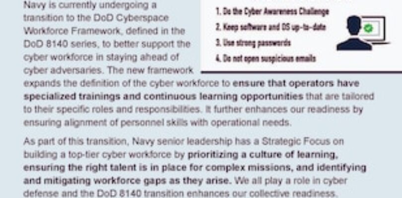 Cybersecurity Awareness Month: Empowering Our Workforce in Cyberspace