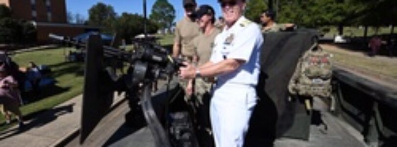 U.S. Navy VADM and SWCC visit Mississippi State University [Image 2 of 6]