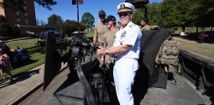 U.S. Navy VADM and SWCC visit Mississippi State University [Image 2 of 6]