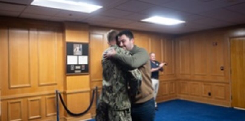 NTAG Mid America XO Enlists Son into Navy [Image 4 of 4]