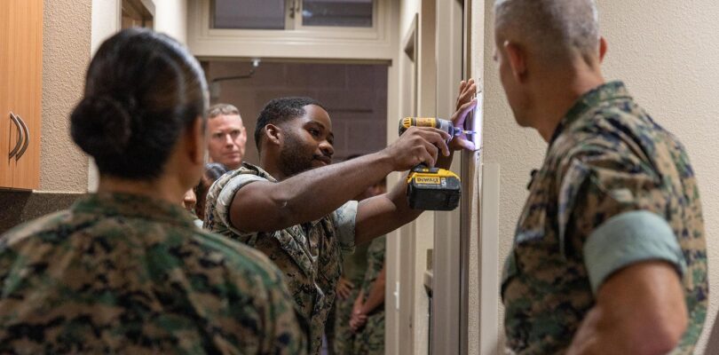 Marines and Sailors on West Coast Take to Cleaning, Fixing Own Barracks as Money Flows into Housing