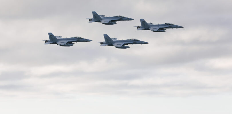 Navy pronounces missing EA-18G Growler jet aviators deceased