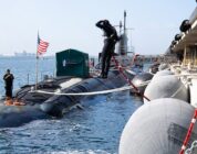 Three NUWC Division Newport engineering agents perform first modernizations to submarine in Australia