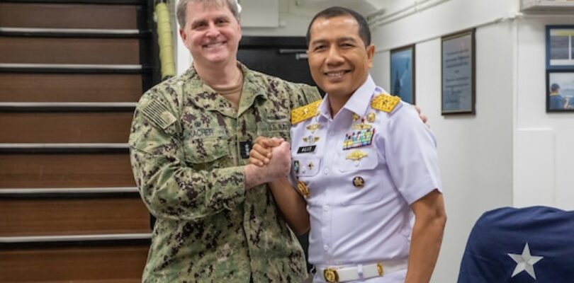 U.S. 7th Fleet Attends Staff Talks with Indonesian Navy Leadership