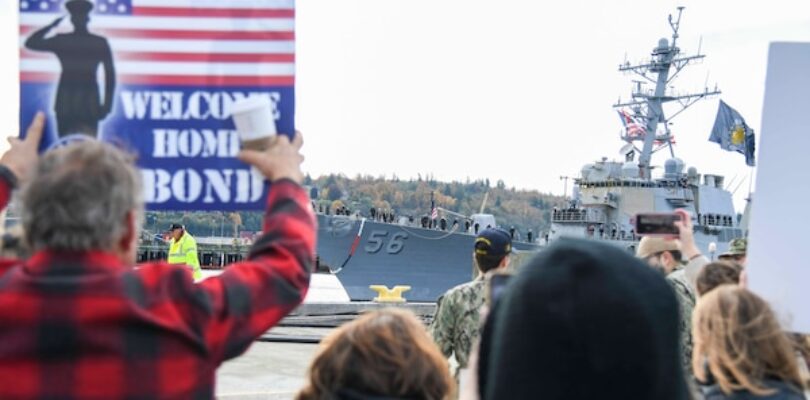 USS John S. McCain Returns Home from Deployment