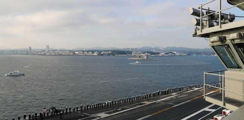 George Washington returns to Yokosuka