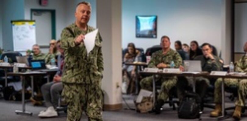 Navy Recruit Command holds a leadership conference [Image 4 of 5]