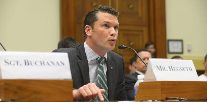 Trump picks Fox commentator Pete Hegseth as his next Defense Secretary