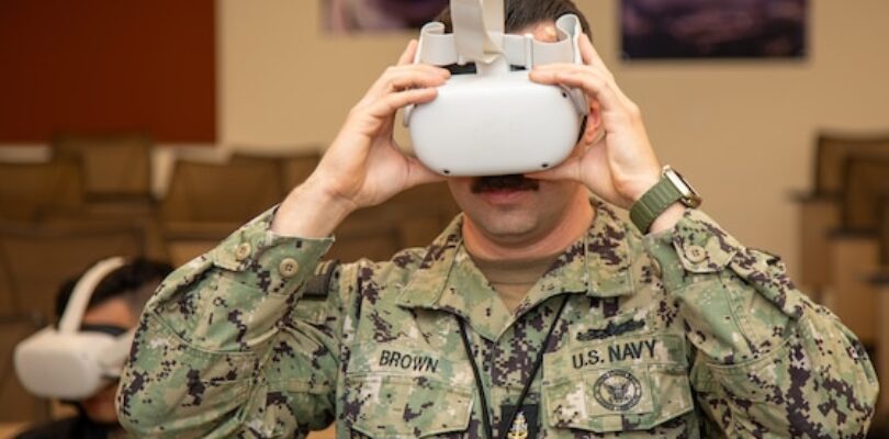 Mid-Atlantic Regional Maintenance Center conducts Virtual-Reality Suicide Prevention and Sexual Assault Prevention Training