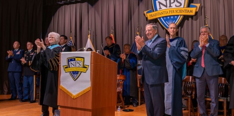 SECDEF Panetta Honors NPS 2024 Fall Graduates