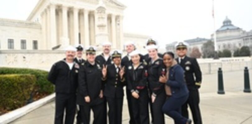 Navy Recruiters of the year tour the U.S. Capitol [Image 6 of 6]