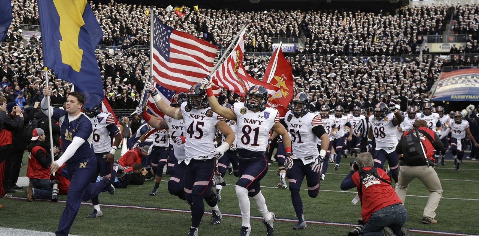 Army-navy Game: 100 Years Ago, The Rivals Played In A Baltimore Classic 