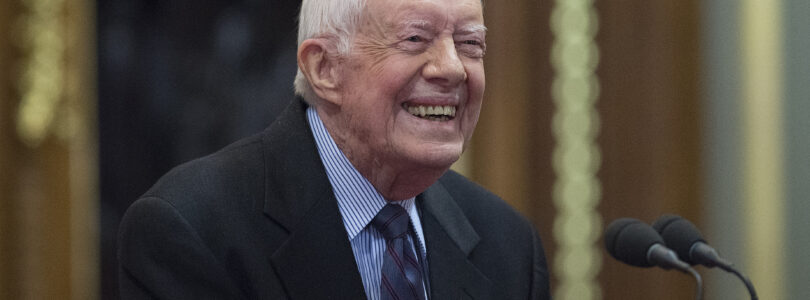 Jimmy Carter, 39th US president and Navy veteran, dies at 100