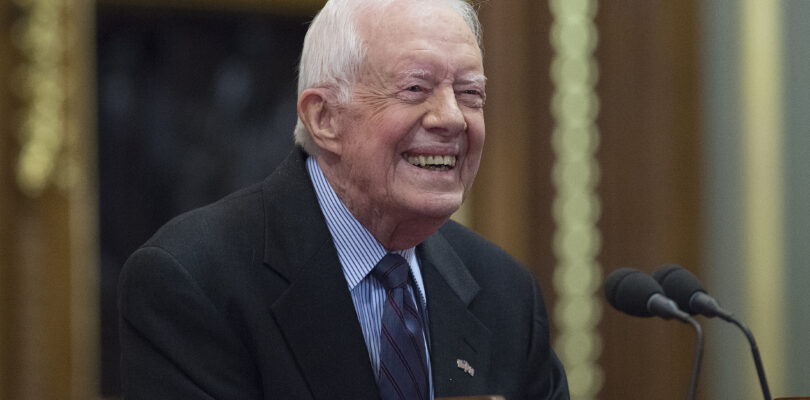 Jimmy Carter, 39th US president and Navy veteran, dies at 100