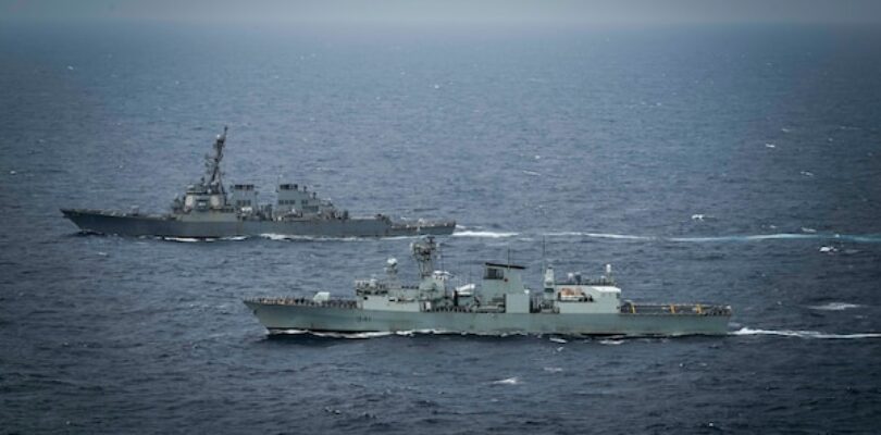 USS Higgins and HMCS Ottawa Conduct Bilateral Operations