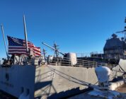 USS Philippine Sea (CG 58) departs Naval Station Norfolk