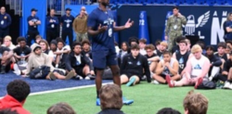 Navy sponsors the National Combine at the Navy All-American Bowl [Image 3 of 5]