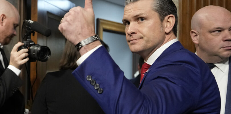 Hegseth confirmed as next defense secretary by narrow Senate vote