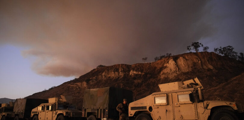 1,800 California National Guardsmen activated for LA fire response