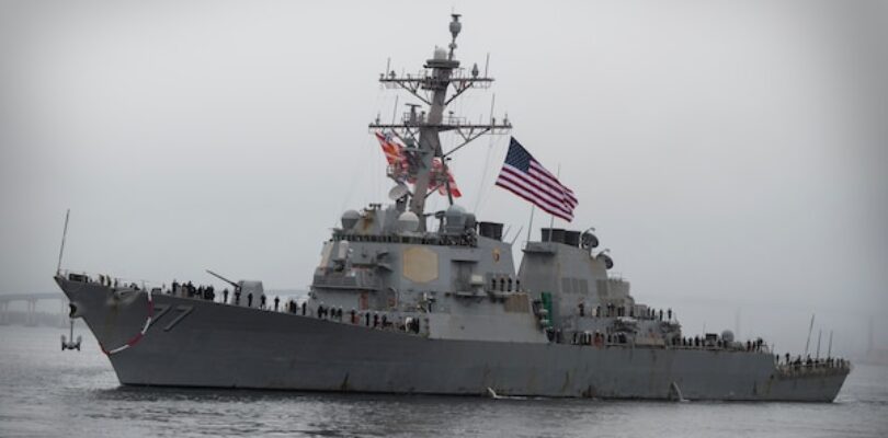 USS O’Kane returns home after seven-month deployment to 5th and 7th Fleet