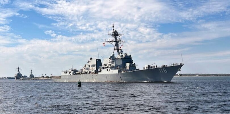 USS Thomas Hudner (DDG 116) Deploys to Fourth Fleet