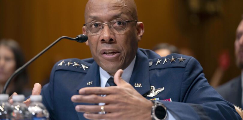 Joint Chiefs chairman heads to border to assess military buildup