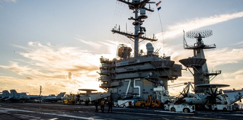 USS Harry S. Truman collides with merchant vessel in Mediterranean