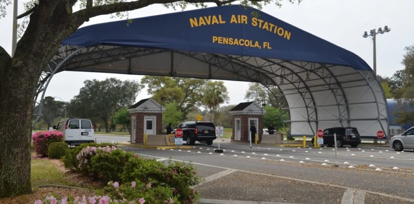 No victims, shooter found after shots reported at Florida Navy station