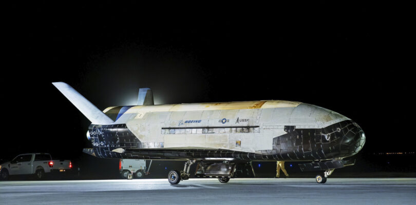 US military’s mini space shuttle returns to Earth after secret mission